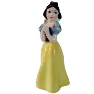 Walt DISNEY Princess Snow White Porcelain Figurine Vintage Figures Hand PAINTED